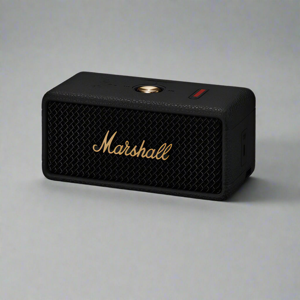 Marshall Emberton Portable Bluetooth Water Resistant Speaker Black
