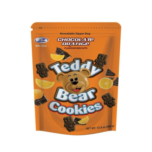 KGN Teddy Bear Cookies Choco Orange (Pack of 12)