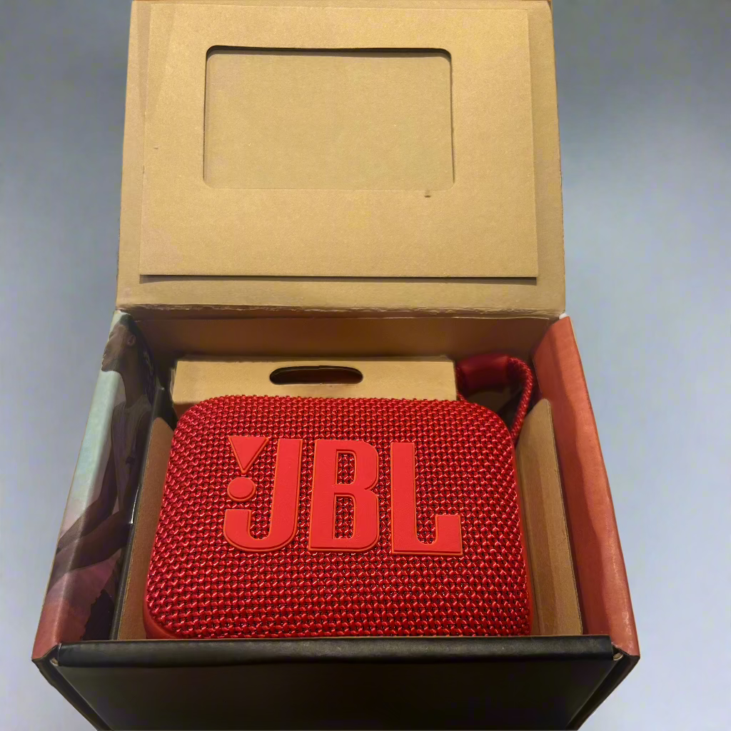 JBL GO 4 Bluetooth Speaker Grab and Go Red