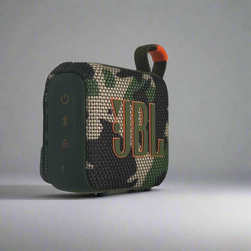 JBL GO 4 Bluetooth Speaker Grab and Go Camouflage