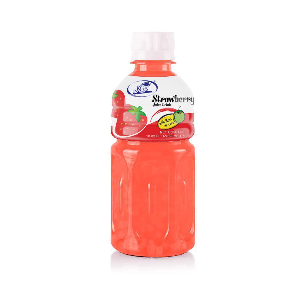 KGN Mogu Nata De Coco Drink Strawberry (Pack of 24)