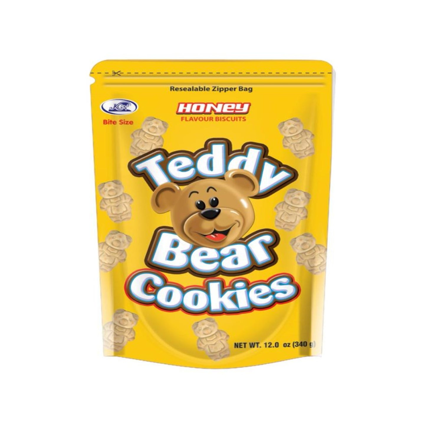 KGN Teddy Bear Cookies Honey (Pack of 12)