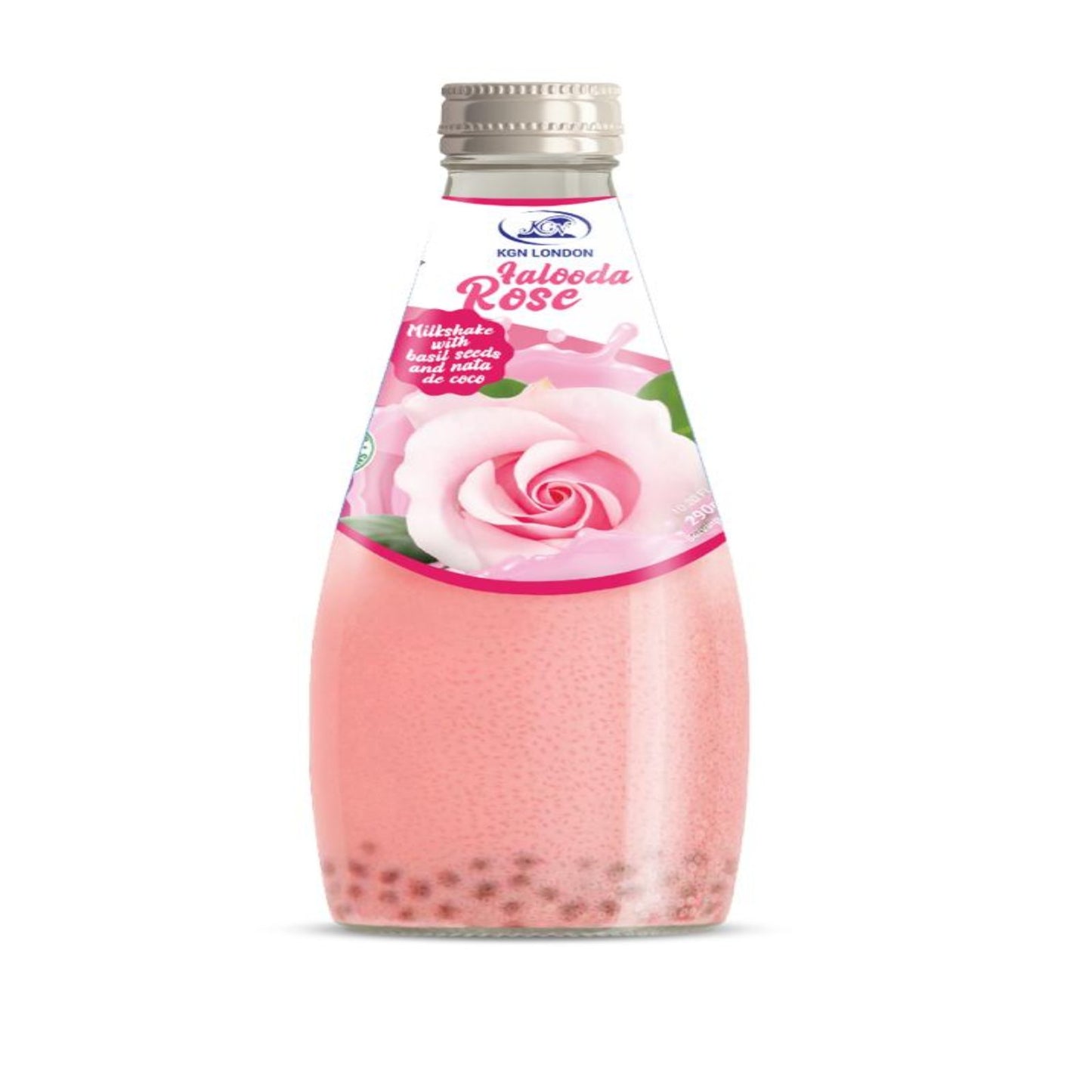 KGN Falooda Milkshake Drink Rose (Pack of 24)