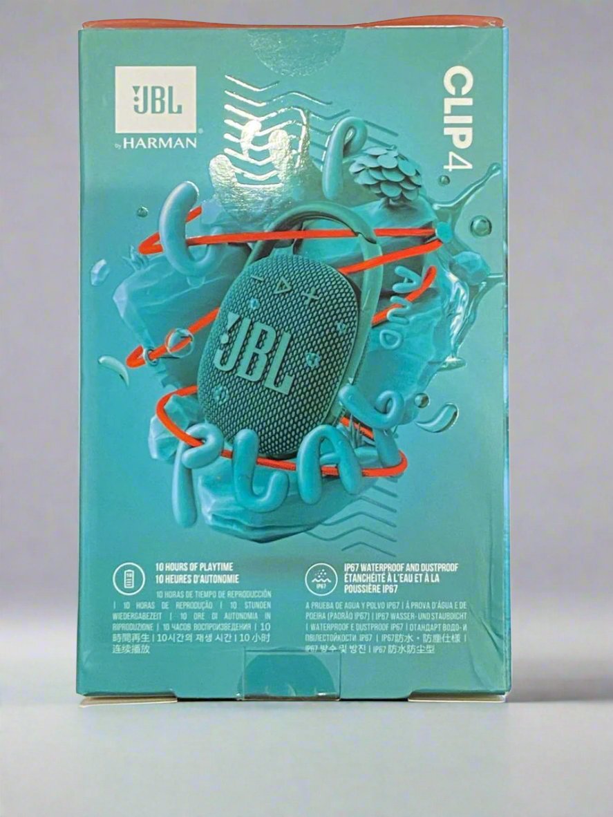 JBL Clip 4 Bluetooth Waterproof Speaker Turquoise