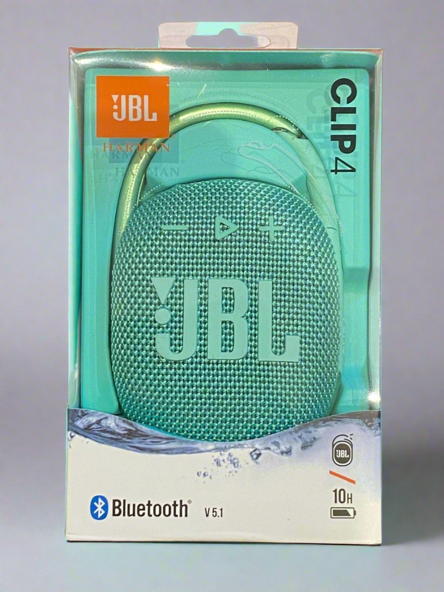 JBL Clip 4 Bluetooth Waterproof Speaker Turquoise