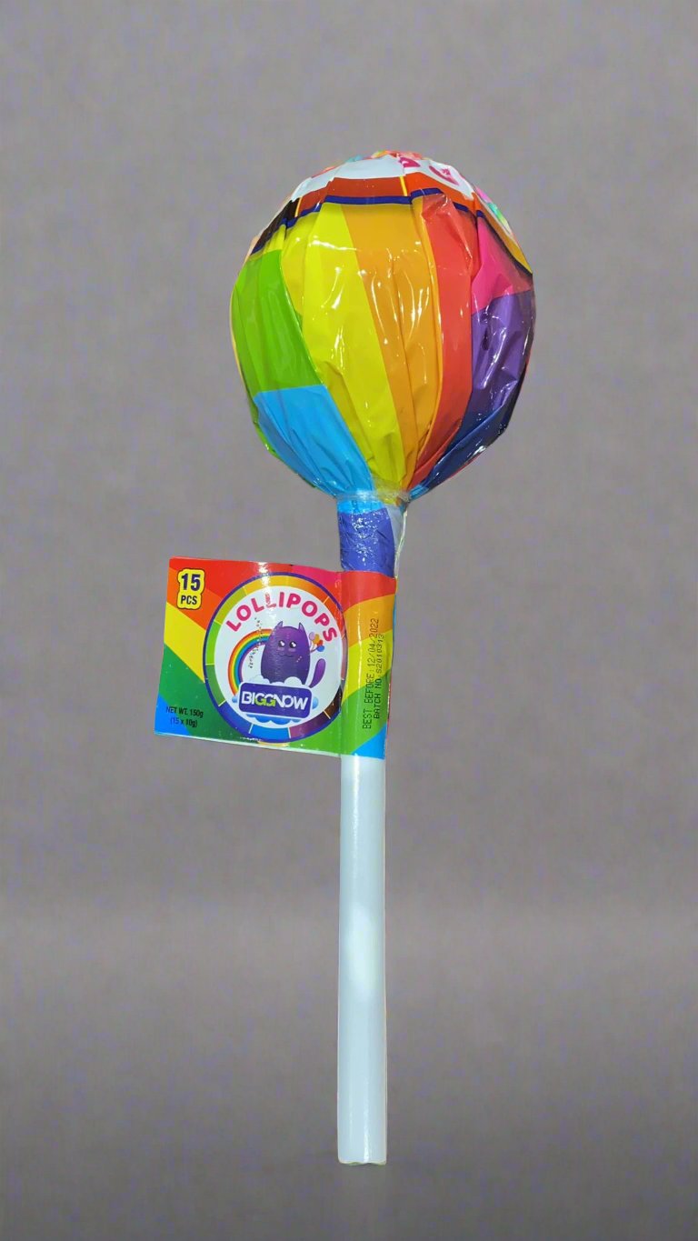 Biggnow Giant Lollipop 15 Mini Lollipops (12 pack)