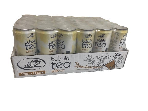 KGN Bubble Tea Drink Brown Sugar (Pack of 24)